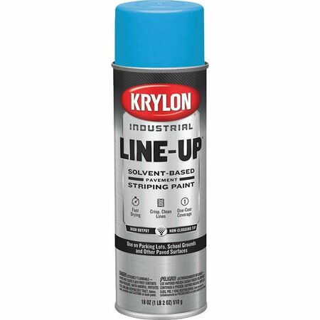 KRYLON Industrial 8302 SB Accessibility Blue Striping Paint K00830208